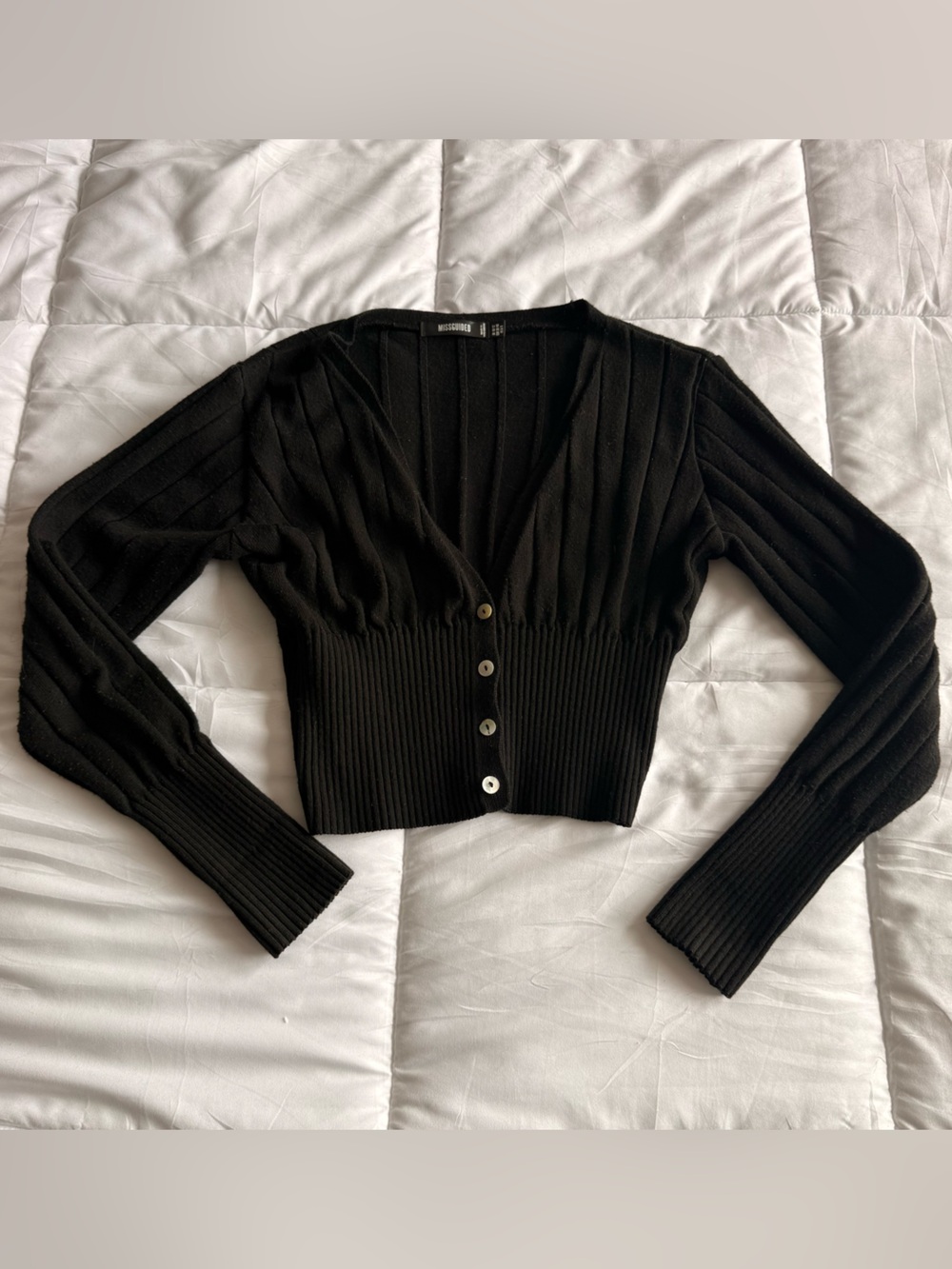 Missguided cropped cardigan